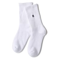 HELLRAZOR H SYMBOL LOGO SOX - WHITE