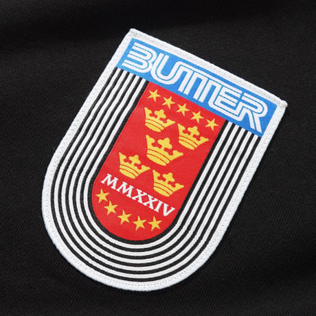 BUTTERGOODS CROWN  CREWNECK - BLACK