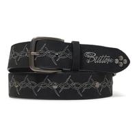 BUTTERGOODS BARBED WIRE STUDDED BELT - BLACK