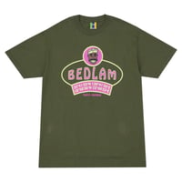 BEDLAM LATLONG TEE - M,GREEN