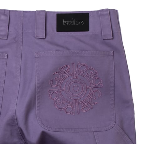BEDLAM TARGET PAINTER PANTS - LAVENDER