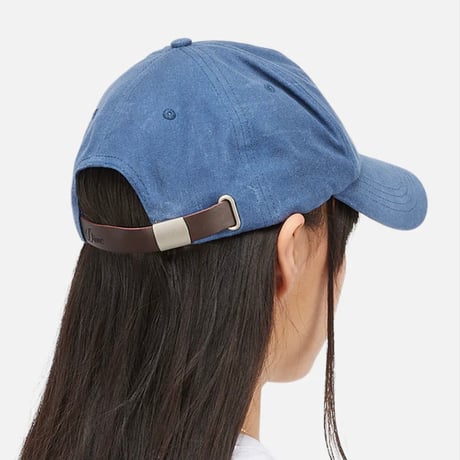 DIME WAXED  WORKER CAP - BLUE