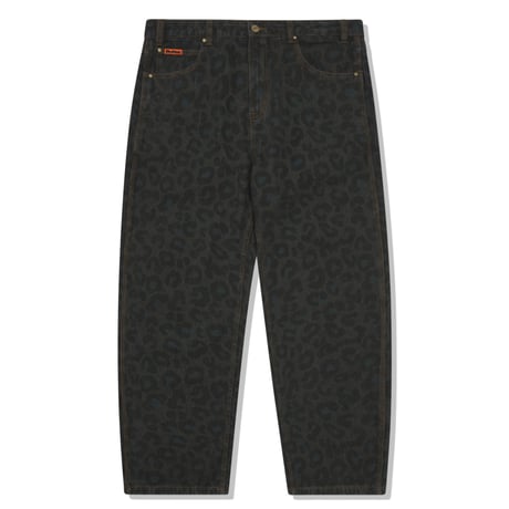 BUTTERGOODS LEOPARD DENIM - BLACK