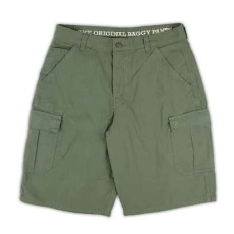 HOMEBOY X-TRA MONSTER CARGO SHORTS - OLIVE