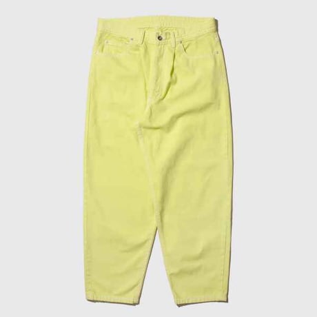DEMARCOLAB SILVER DUB O/D DENIM JEANS - LIME