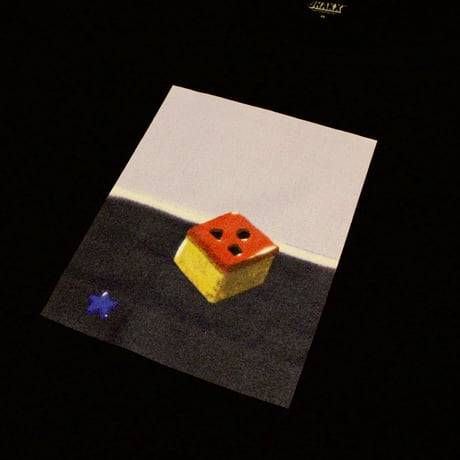 JHAKX "BLUE STAR KACHINA" TEE - BLACK