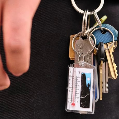 TENANT CITY SUNSET KEY CHAIN