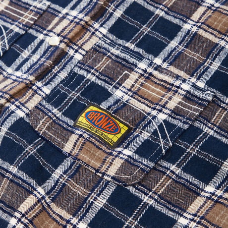 BRONZE 56K 56 FLANNEL - BLUE