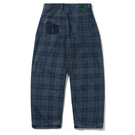 BUTTERGOODS BURN WDECUT DENIM - PLAID