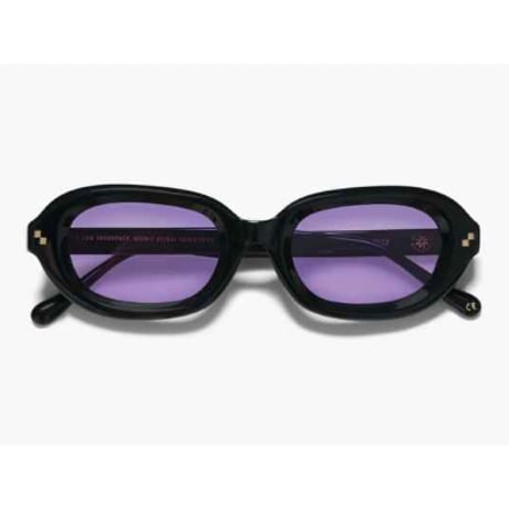 RADIO EYEWEAR "THE FUZZ" - Black Polished / Purple