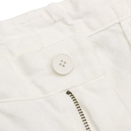 WHIMSY LINEN DYED CHINOS - WHITE