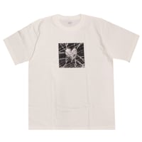 JHAKX "HEART WALL" TEE -  VANILLA WHITE