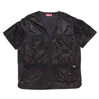 HELLRAZOR ARMY CARGO SHIRT - BLACK