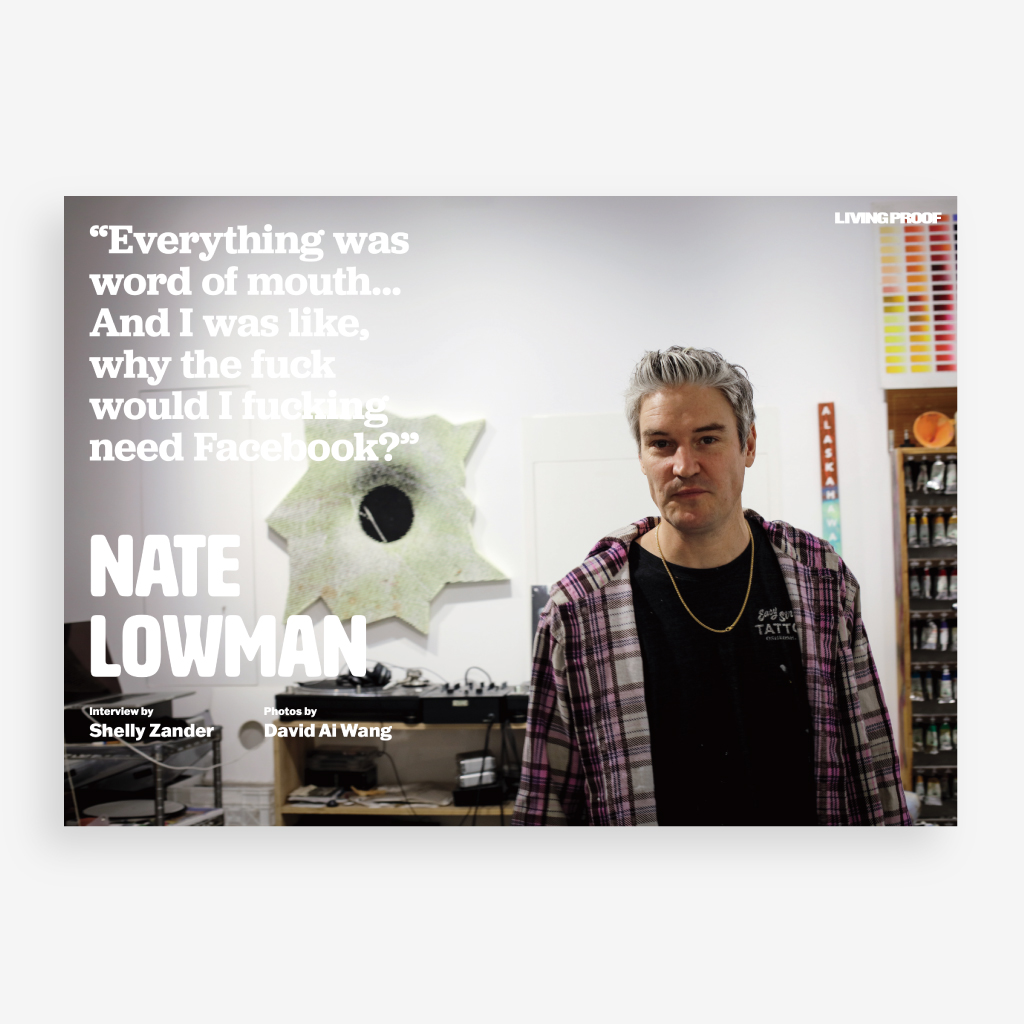 アート・デザイン・音楽 Living Proof Magazine Our World LIVING PROOF MAGAZINE ISSUE 6 | BOTTOM LINE