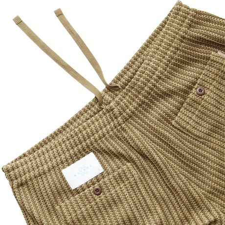 WHISY KNIT BEACH PANT - BEIGE