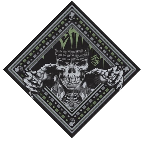 EMERICA X SHAKE JUNT BANDANA - BLACK