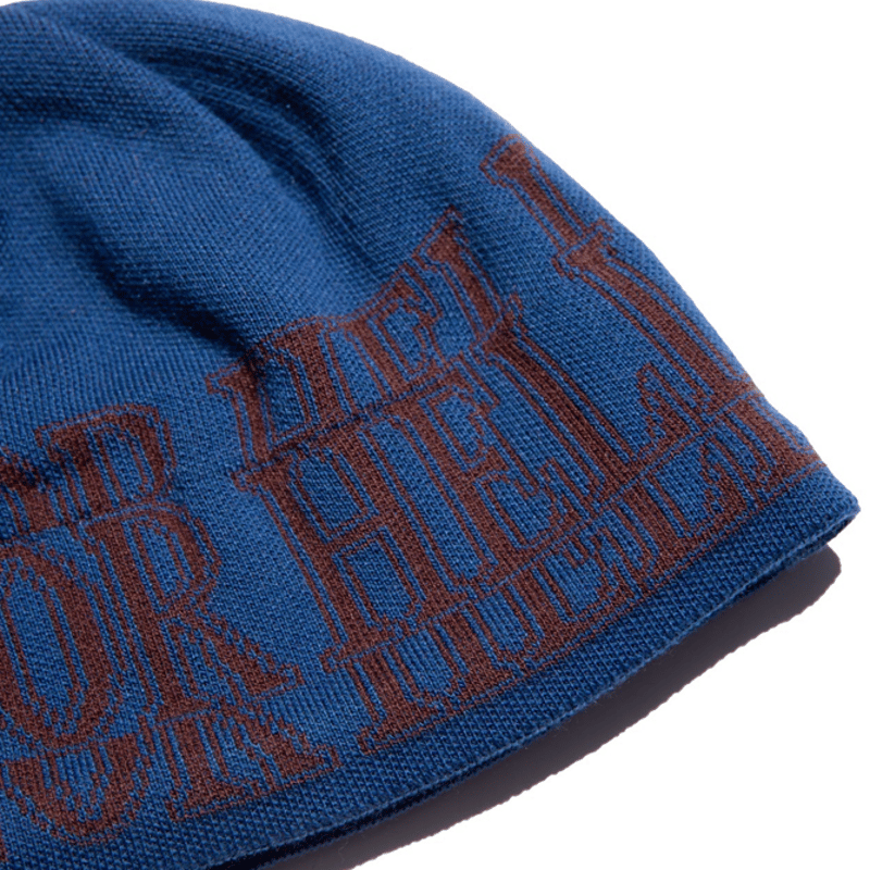 HELLRAZOR DICERNING BEANIE - NAVY | BOTTOM LINE