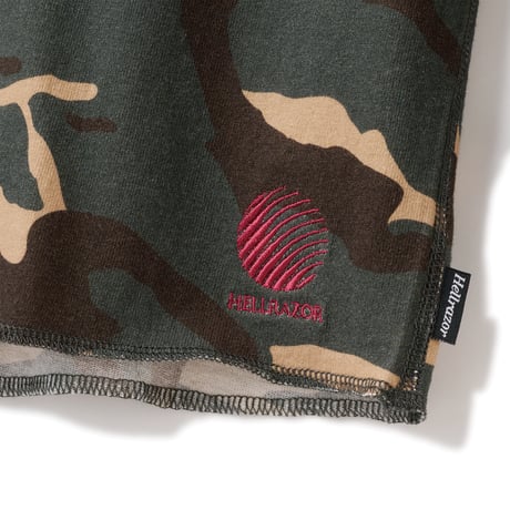 HELLRAZOR HENRY L/S SHIRT - ARMYGREEN