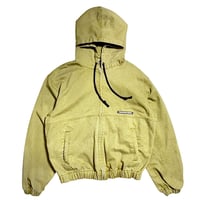 TELEVISISTAR DENIM JACKET - OLIVE DENIM WASHED