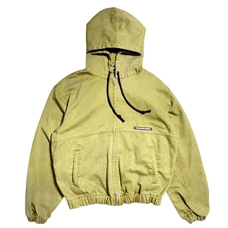 TELEVISISTAR DENIM JACKET - OLIVE DENIM WASHED