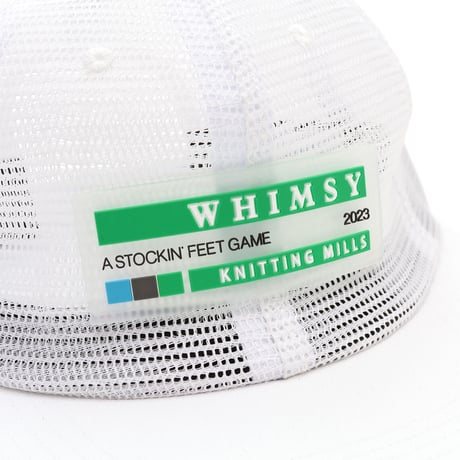 WHIMSY   KNITTING MILLS MESH CAP - WHITE