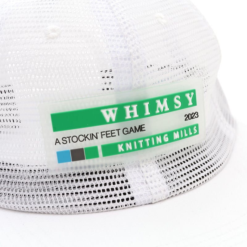 WHIMSY KNITTING MILLS MESH CAP - WHITE | BOTT