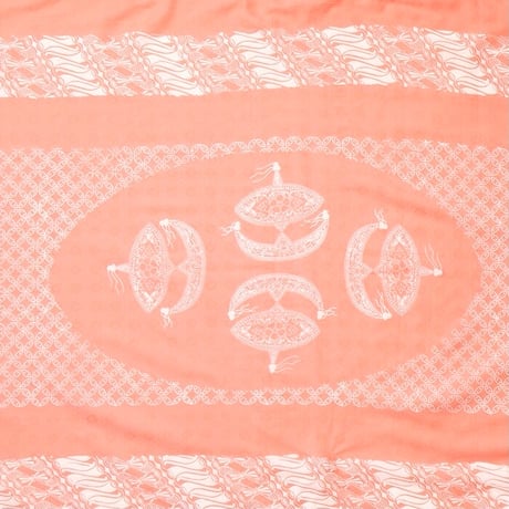 RAJABROOKE BATIK WAU SAROMB - SALMON PINK
