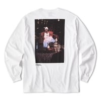 INTERBREED QUEEN L,BOOGIE L/S TEE-WHITE
