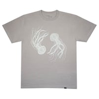 TIMESCAN KURAGE TEE  - SILVERGREY