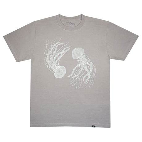 TIMESCAN KURAGE TEE  - SILVERGREY