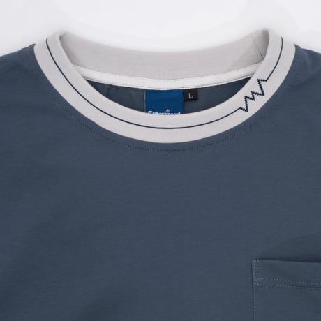 INTERBREED FAT BEAT L/S TEE - SLATE
