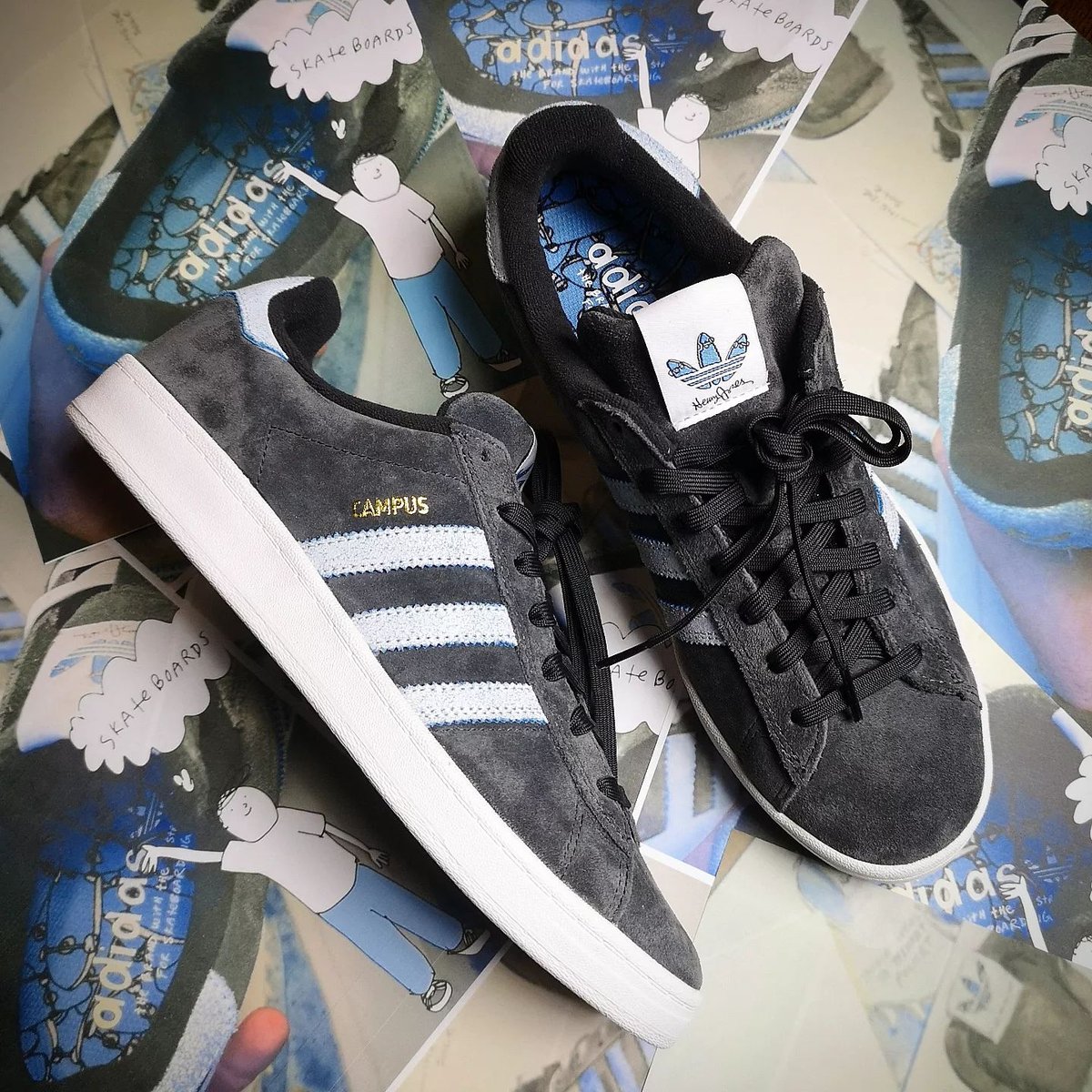 ADIDASSKATEBOARDING CAMPUS ADV SHOES HENRY JONE