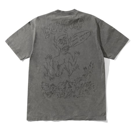 BUTTERGOODS X DANIELJOHNSTON SATAN TEE - BLACK
