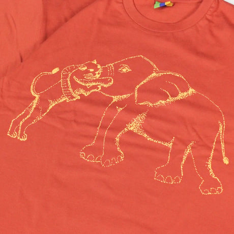 BEDLAM TUSK TEE - RUST