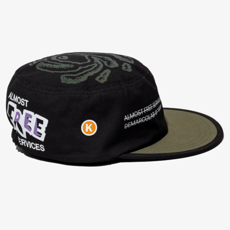 DEMARCOLAB TORNADO CONTROL PAINTER HAT - BLACK