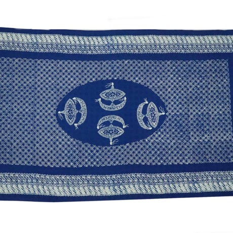 RAJABROOKE WAU LOGO SAROMB  -BLUE-HIJAU