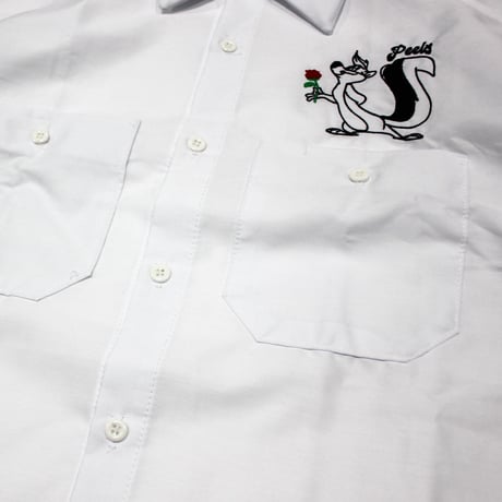 PEELS SKUNK SHIRT - WHITE