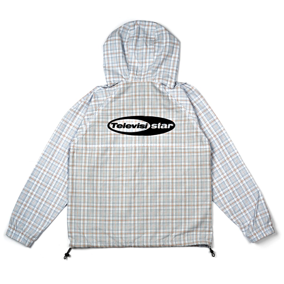 TELEVISISTAR TOVAL JACKET - BLUE/WHITE PLAID CO