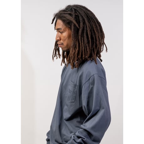 INTERBREED FAT BEAT L/S TEE - SLATE