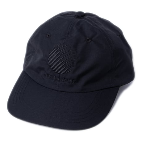 HELLRAZOR BIG LOGO NYLON 6PANEL CAP - BLACK