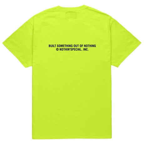 NOTHIN'SPECIAL  KEEP AWAY TEE-SAFETY YELLOW