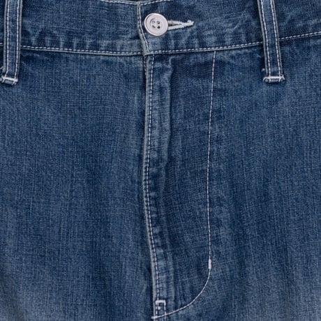 INTERBREED ENGINEER DENIM CARGO PANTS - INDIGO