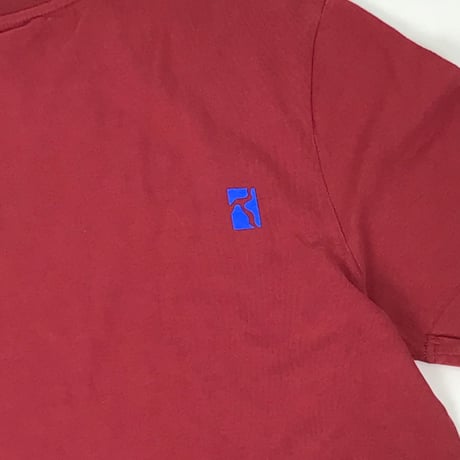 POETIC COLLECTIVE FLAMES TEE - RED