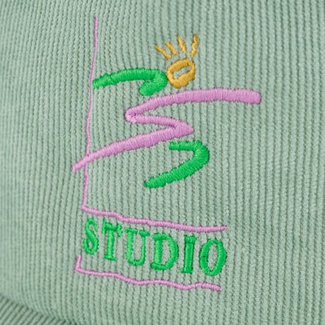STUDIOSKATEBOARDS SUNRUN CORDUROY CAP - MINT