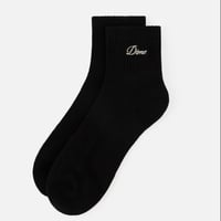 DIME 2PACK  ANKLE SOCKS -  BLACK