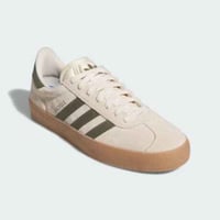 ADIDAS SKATEBOARDING GAZELLE - ECRU TINT/OLIVE