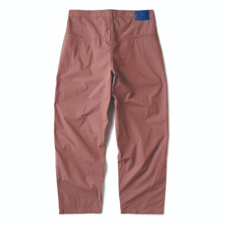 HELLRAZOR NYLON EASY TROUSERS  - RED PURPLE