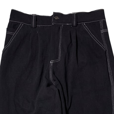 TELEVISISTAR  EROS PANTS DENIM TVS FITTED WAIST - JETBLACK