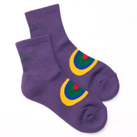 BEDLAM MID SOCKS - PURPLE