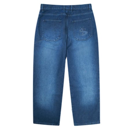YARDSALE FADED PHANTASY JEANS - BLUE